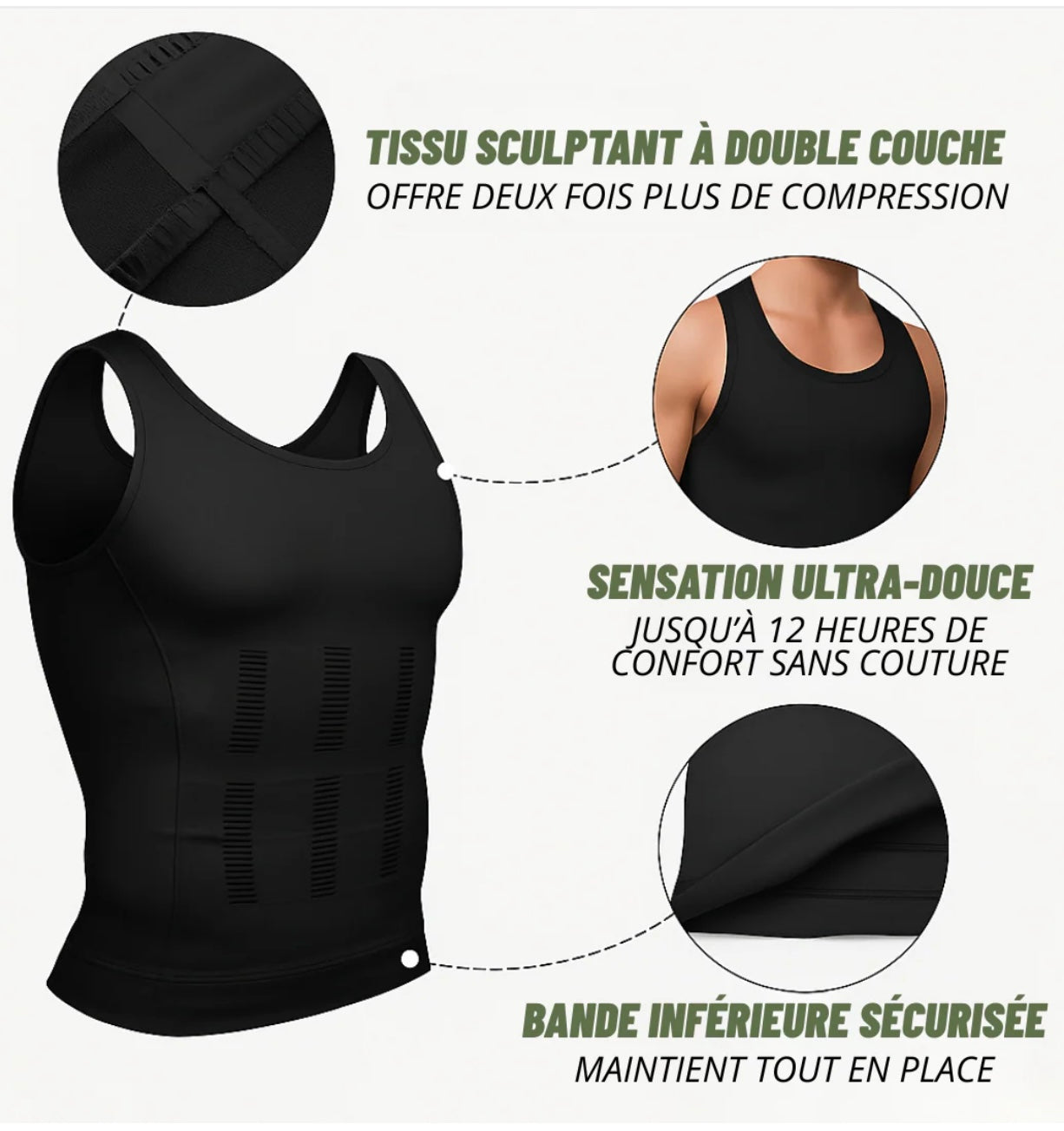 Maillot de Compression Masculin - Silhouette Parfaite